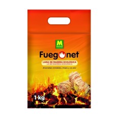 Lana Encendido Mad 1Kg Natural Mad Mad Rollo Fuegonet