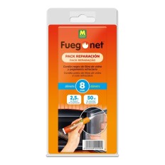 Cordon Estufa Refractario 8Mm/50Ml Pegamento Fibra Vidrio Ne