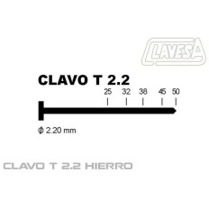Clavo Clavad.Neumatico Modelo T 50Mm Dor Ct2250 Clavesa-Atk 1.000