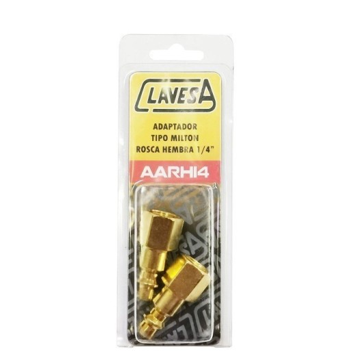 Espiga Neumatico Rapida 1/4'' Hemb Dor Aarh14B Clavesa 2 Pz