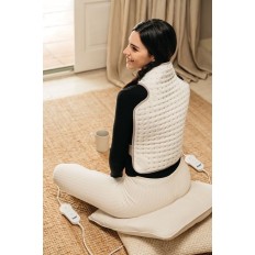 Almohadilla Elec. Cervical Y Espalda 52X38 3 Programas 4 Tem