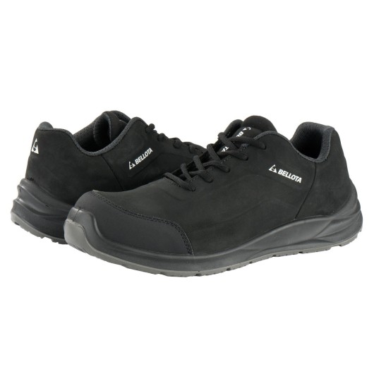 Zapato Seg. T41 S3-Esd Bellota Piel Ne Flex Carbon S3