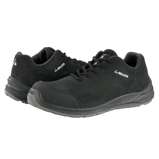Zapato Seg. T46 S3-Esd Bellota Piel Ne Flex Carbon S3