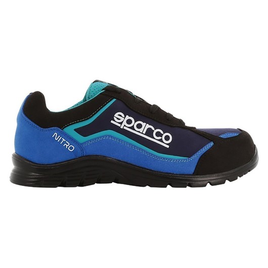 Zapato Seg. T38 S3-Src Sparco Tejido Tec Ne/Az Nitro S3 Src