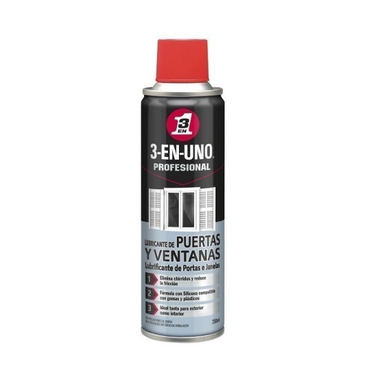 Aceite Lubricante Puertas Y Ventanas Profesional Wd-40 250 M