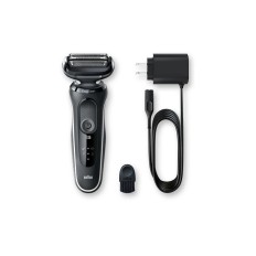 Afeitadora Elec. Recargable Braun Laminas Humedo/Seco 51-W10