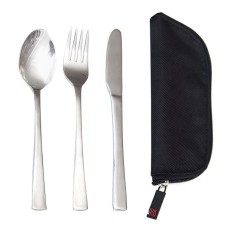 Cubierto Campig Con Funda 3Pz Cromo 8414-Id Iris