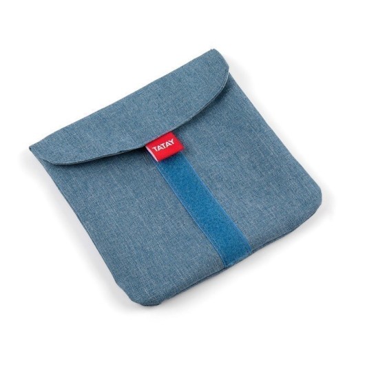 Portasandwich Textil Polie Azul Vaquero Denim Blue Tatay