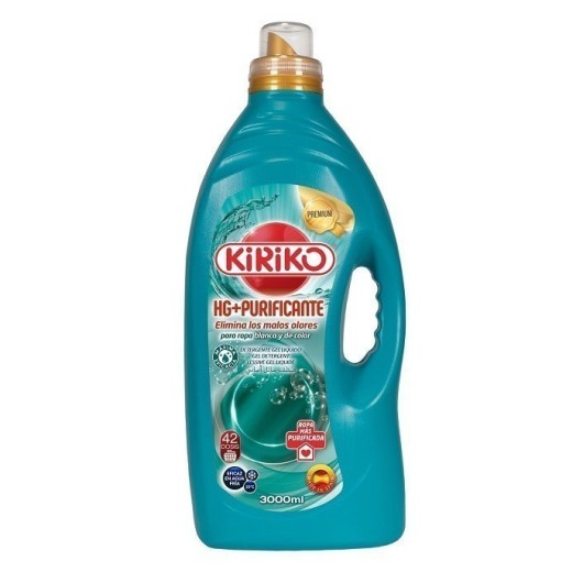 Detergente 3Lt Gel Kiriko Premium Hg+Purificante 10161909