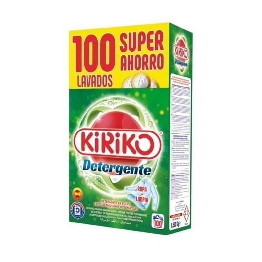 Detergente 6,5K Kiriko Lavadora 100 Lavados 10319901