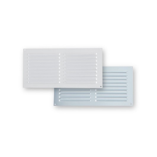 Rejilla Ventilacion 150X300Mm Sin Borde Fepre Alu Bl Espesor 0,6Mm