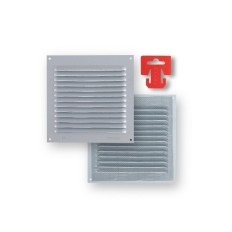 Rejilla Ventilacion 150X150Mm Sin Borde+Mosquitera Fepre Alu Pla Co