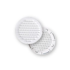 Rejilla Ventilacion 100Mm Emp Fepre Abs Bl Con Mosquitera Esperor 3