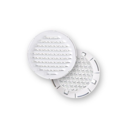 Rejilla Ventilacion 100Mm Emp Fepre Abs Bl Con Mosquitera Esperor 3