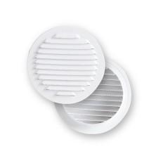 Rejilla Ventilacion 120Mm Emp Fepre Abs Bl Con Mosquitera Espesor 3