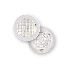 Rejilla Ventilacion 100-110Mm Empotrar + Clipsar Fepre Abs Bl Con M