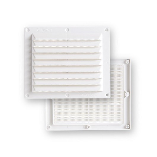 Rejilla Ventilacion 146X175 Mm Atorn. Fepre Abs Bl Con Mosquitera E