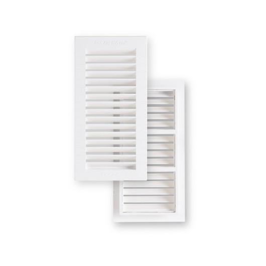 Rejilla Ventilacion 140X20Mm Emp Fepre Abs Bl Espesor2,4 Cm 27007