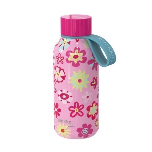 Termo Liquidos 330Ml Botella Inox Multic Flowers Quokka