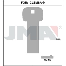 Llave Magnet. Mg-6D En Bruto C/Nerv Derecho Pl Jma Mg-6D