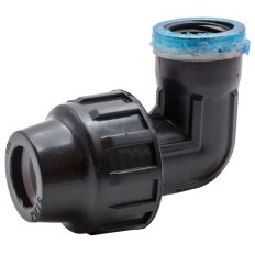 Codo Riego 90 Igual 20Mm-1/2" Esquina Fit Hemb Pp Riegolux