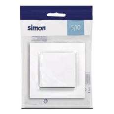 Conmutador Electricidad Cruce Empotrar Bl Serie 10 Simon