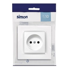 Base Enchufe Electrico Bipolar Empotrar Bl Serie 10 Simon