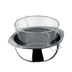 Freidora Cocina Antiadherente 22Cm A/Inox Ac. Inoxibar