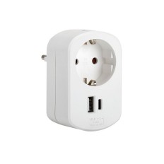 Base Electrico 520X840X760 Mm 1 Toma Tt 2 Usb Bl Simon