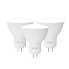 Bombilla Iluminacion Dicr Led Garza Gu 5.3 7W 700Lm 3000K 3 Pz