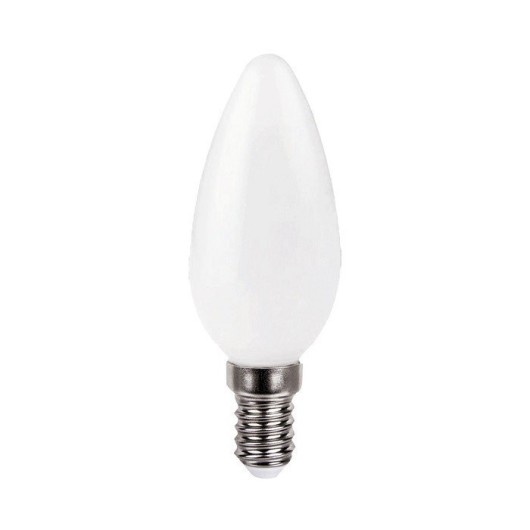 Bombilla Iluminacion Vela Led Filamento Opal Garza E14 4W 470Lm 5