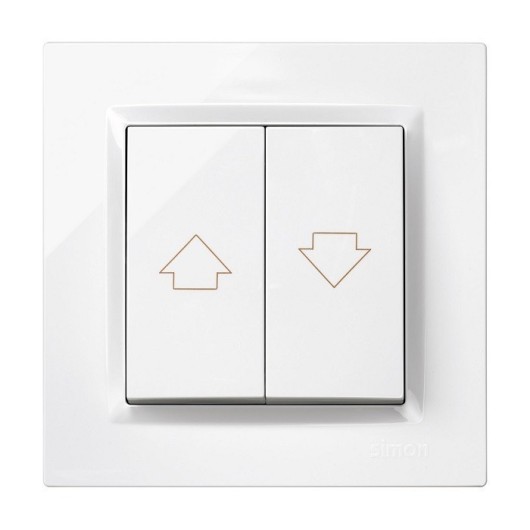 Pulsador Pers 840X840 Mm 230V Bl Serie 10 Simon