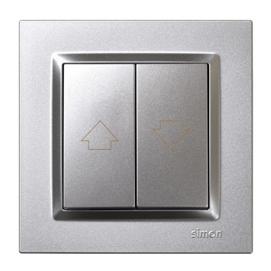 Pulsador Pers 840X840 Mm 230V Alum Serie 10 Simon