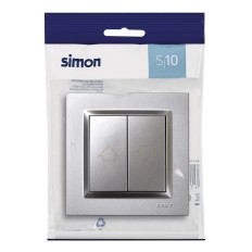 Pulsador Pers 840X840 Mm 230V Alum Serie 10 Simon