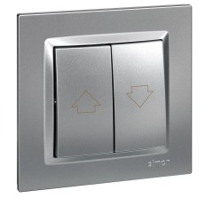 Pulsador Pers 840X840 Mm 230V Alum Serie 10 Simon