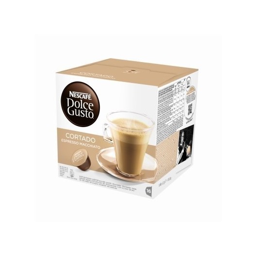 Capsula Cafe Cortado Nescafe Dolce Gusto 16 Pz