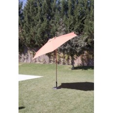 Parasol Jard 3Mt Natuur Alu Terra C/Fald T/38 Nt109314