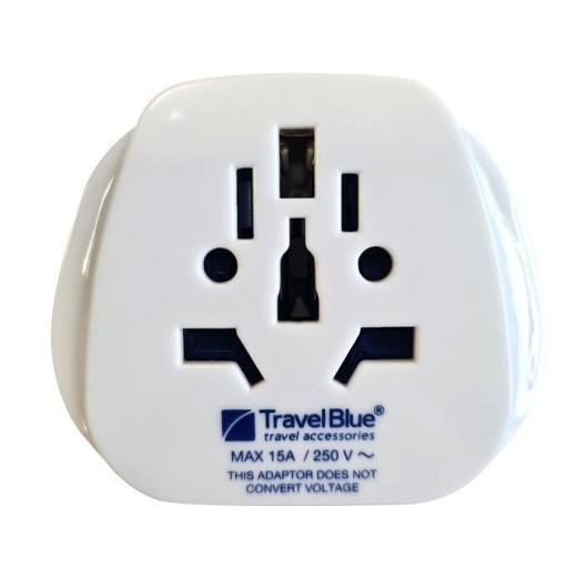 Adaptador Viaje Todo El Mundo A Europa Bl Travel Blue