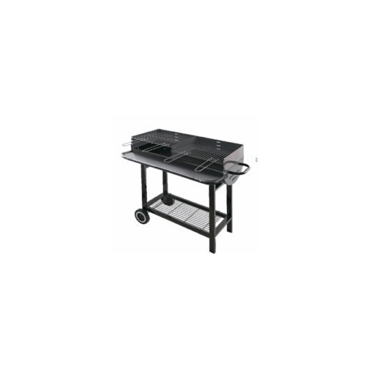 Barbacoa Carbon Lea 96X41X93Cm 2 Parrillas C/Rda Ac Colorad