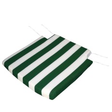 Cojin Silla 40X40X3Cm Monob. Teplas Text Bl/Ve Asiento 84263