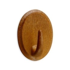 Colgador Hogar 45X32X21Mm Adhesivo Plastico Madera 2063-8+ Inofix 2 Pz