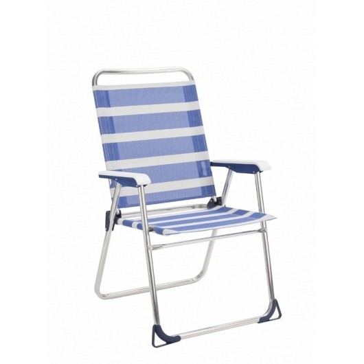 Sillon Playa Fijo Alco Alum/Fibrel Az/Bl 6375Alf-1556
