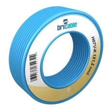 Cable Elec Hilo Flexible H07V-K Bricable 1X1,5Mm Az 5 Mt