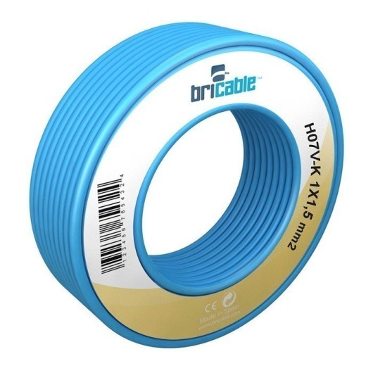 Cable Elec Hilo Flexible H07V-K Bricable 1X2,5Mm Az 100 Mt