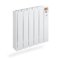 Emisor Termico Elec 750W 10X49,5X58,1Cm Fluido Digital Alu B