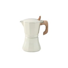 Cafetera Italiana Induccion 12Tz Alu Crem Oroley