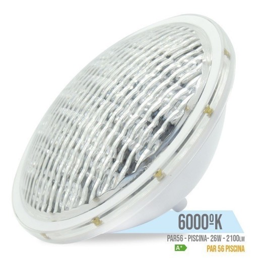 Bombilla Ilumin Led Par 56 26W 6000K Sumergible Abs Bl Rsr