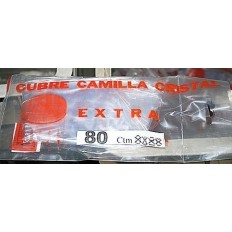 Cubre Camilla Mesa 100Cm Cristal Con Vivo Plastico 