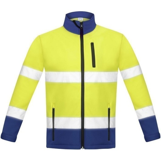 Chaqueta Trabajo M Al.Vis. Repele Agua Af-Am Softshell L3000