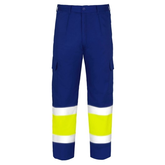 Pantalon Trabajo T66 Al.Vis.  Poli.Tergal Af-Am L3000 Mltibo